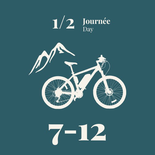 Mountain bike ticket - 2 p.m. to 5 p.m. for 7 to 12 years old