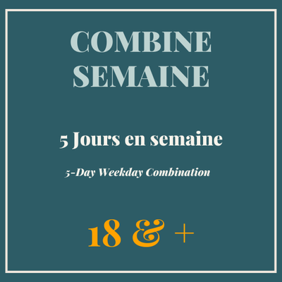 Combine semaine 18 ans et +