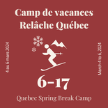 Camp de vacances Québec - 3 demi-journées - planche à neige - 6 à 8 ans