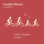 Abonnement Vélo famille 2023