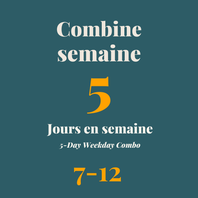 Weekday Combo 7-12 Years Old