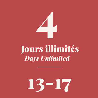 4 Day Unlimited Combo 13-17 Years Old