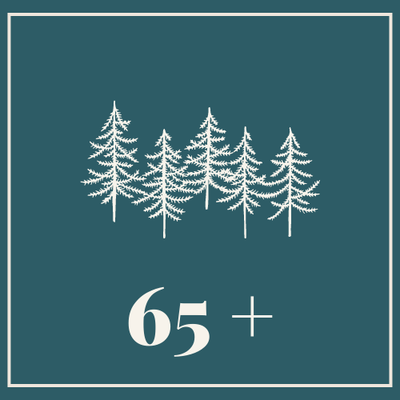 65+ Abonnement de saison de semaine