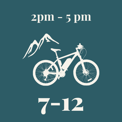 Billet de vélo - 14h à 17h pour les 7 à 12 ans