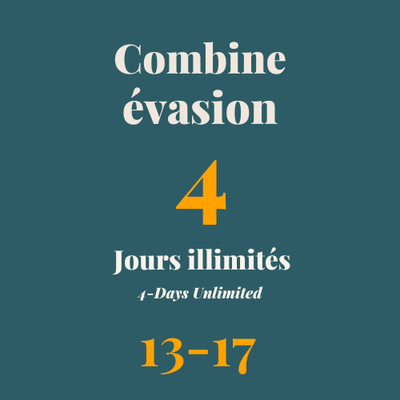 Escape Combo 13-17 Years Old 4 Days