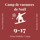 Christmas Holiday Camp 1 - 3 Half Days Snowboard 9-17 years old