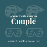 Abonnement couple illimité 4 saisons