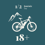 Mountain bike ticket - 2 p.m. to 5 p.m. for 18 years old +