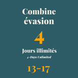 Escape Combo 13-17 Years Old 4 Days