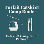 Cat Ski & Camp Boule Package 12 Years Old and Younger