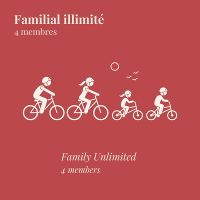 Abonnement Vélo famille 2022