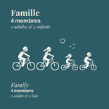 Billet Journalier Vélo Famille