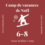 Christmas Holiday Camp 1 - 3 Half Days Snowboard 6-8 years old
