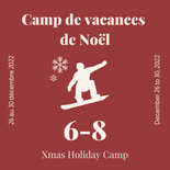 Christmas Holiday Camp 1 - 2 Full Days SnowBoard 6-8 years old