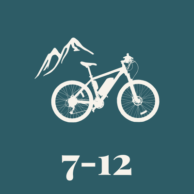 7 to 12 years old mountain bike day pass