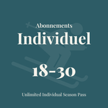 18 à 30 ans | Abonnement individuel illimité