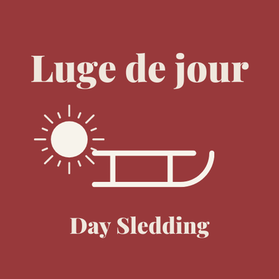 Luge avec cat ski