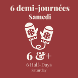 Children Saturday Program 6 Half Days - Ski - 6 y/o +