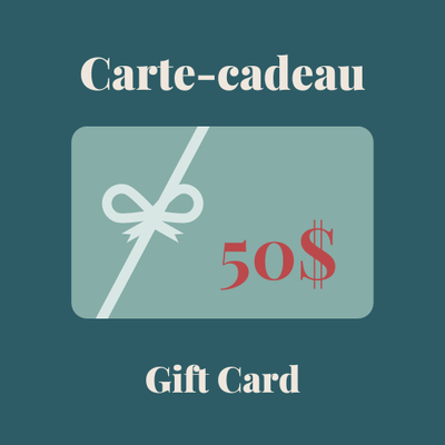 Carte cadeau 50$